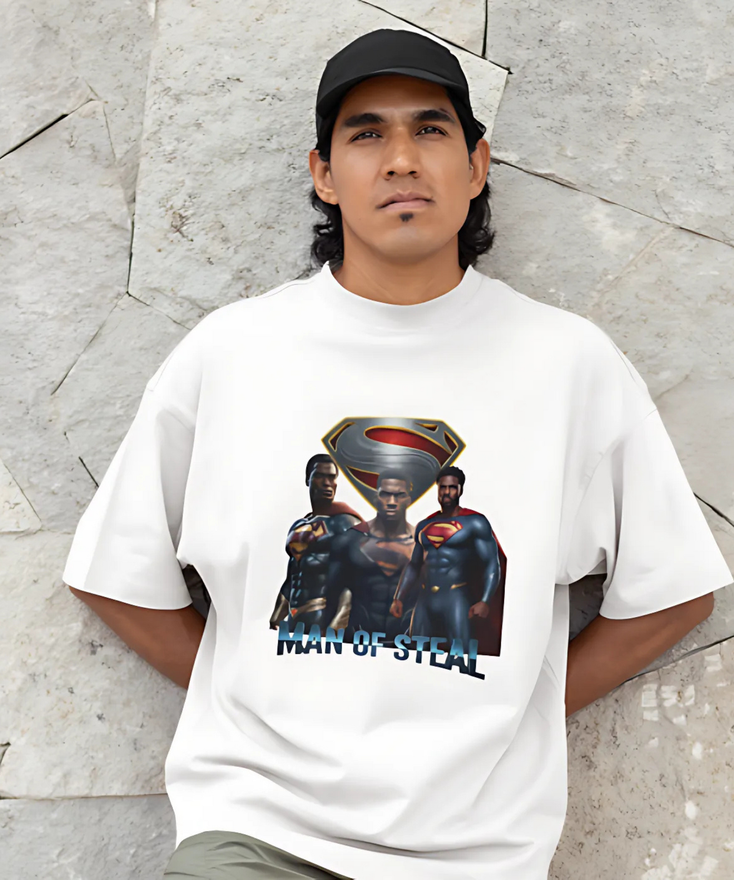 Man of Steal Oversized Standard T-Shirt (Unisex)
