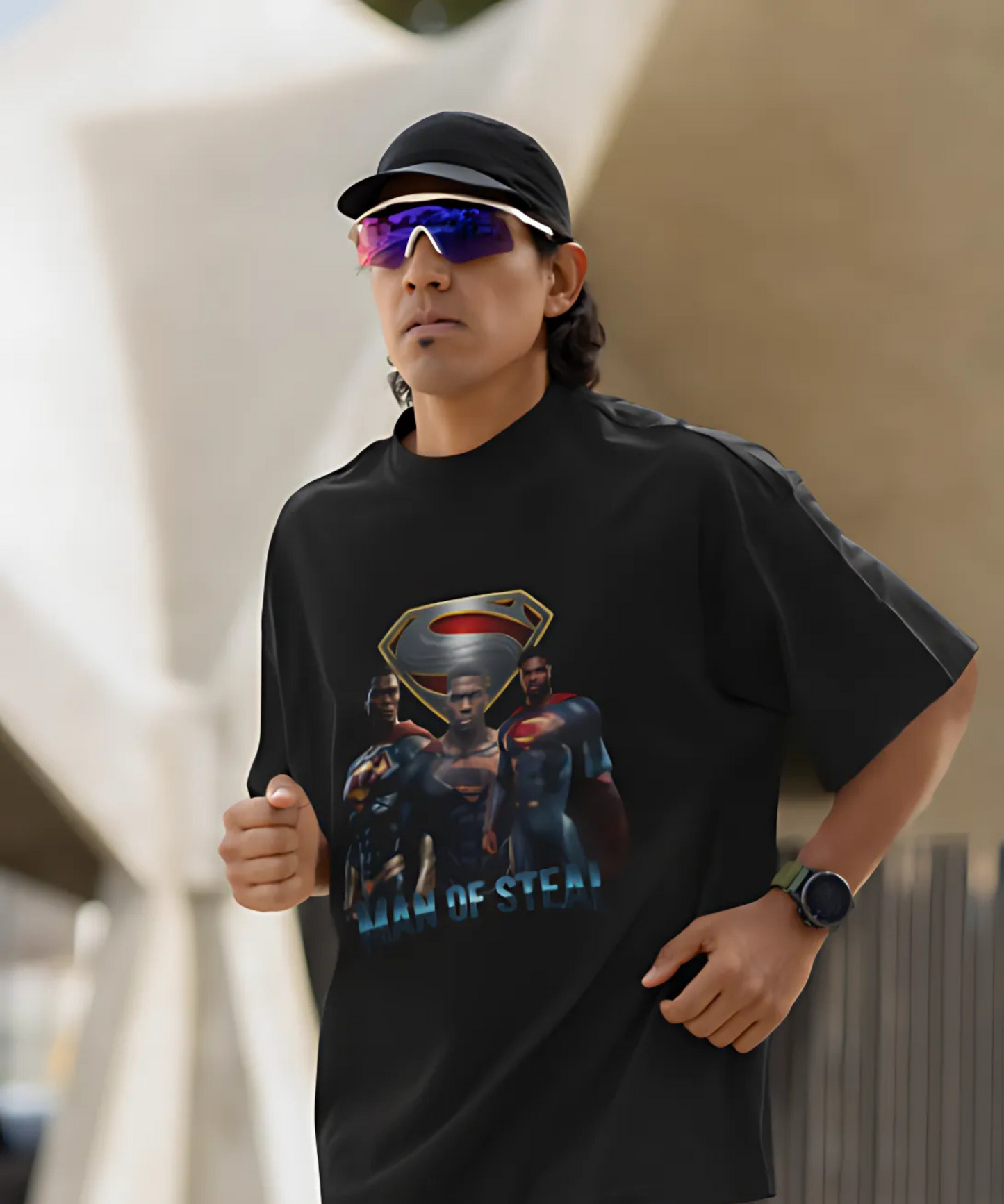 Man of Steal Oversized Standard T-Shirt (Unisex)
