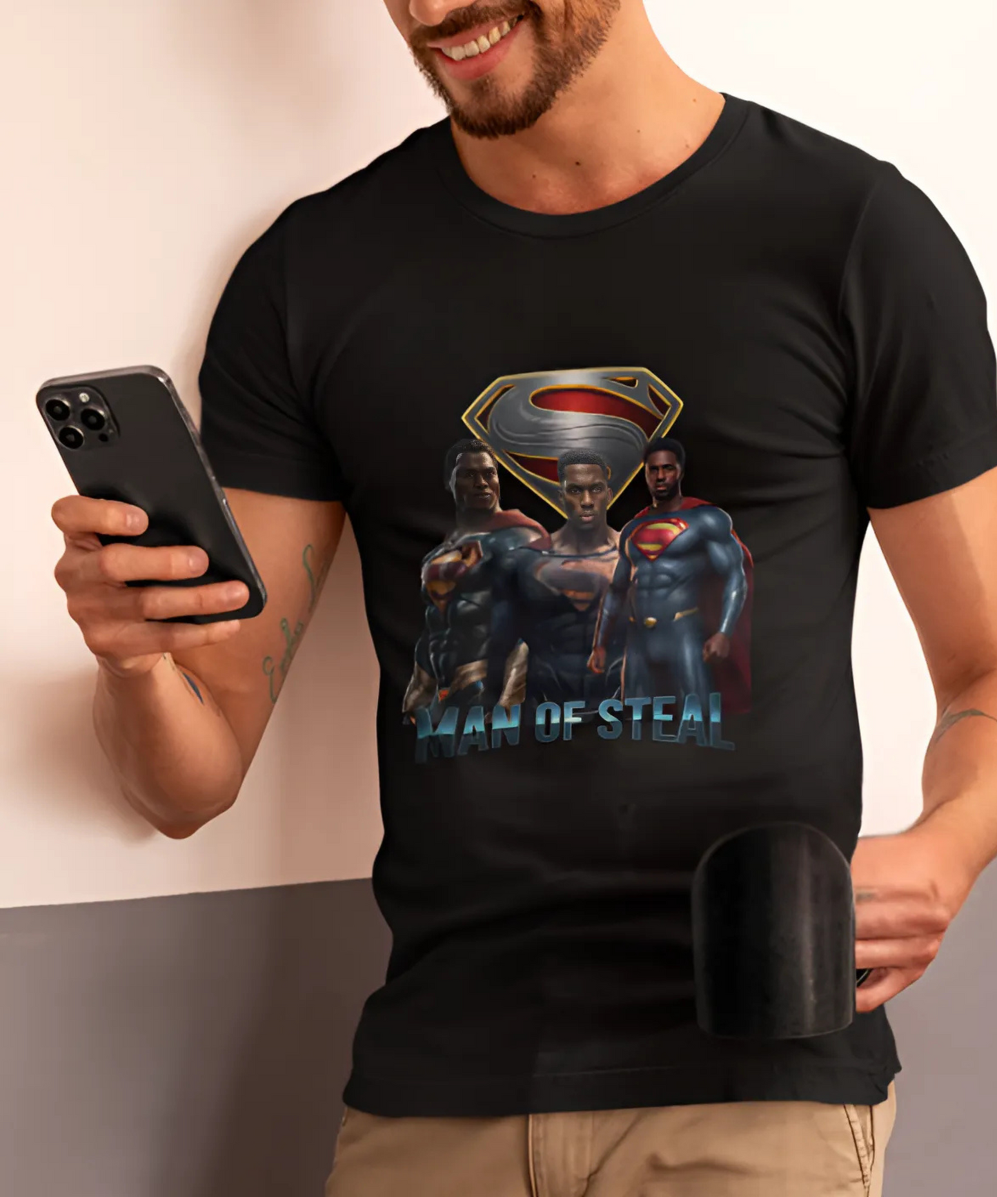 Man of Steal Oversized Standard T-Shirt (Unisex)