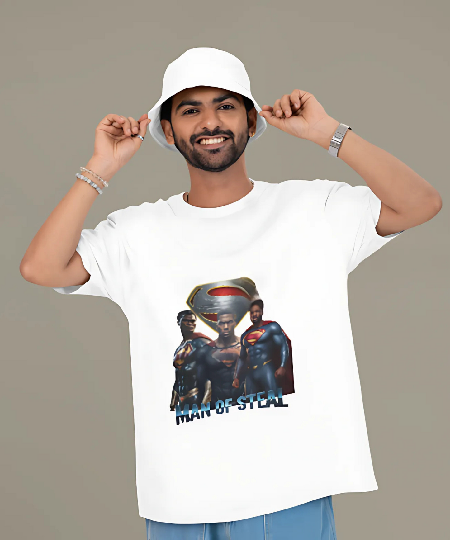 Man of Steal Oversized Standard T-Shirt (Unisex)