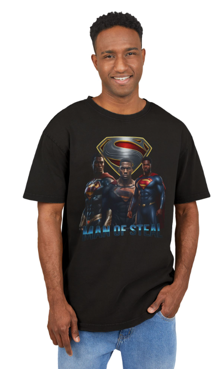 Man of Steal Oversized Classic T-Shirt (Unisex)